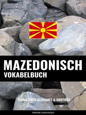 cover image of Mazedonisch Vokabelbuch